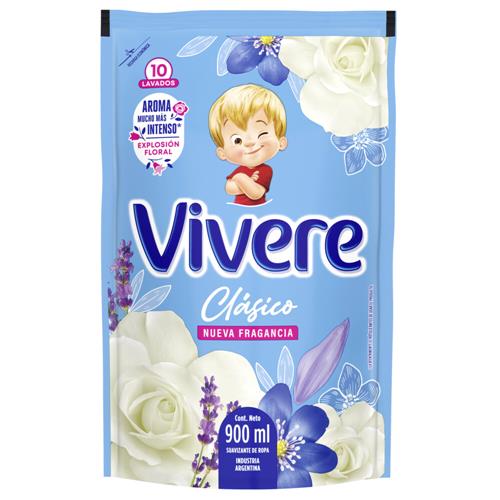 SUAVIZANTE VIVERE CLASICO x 900ml