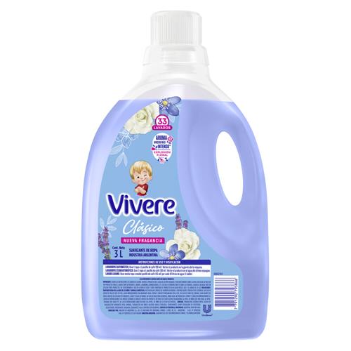 SUAVIZANTE CLASICO VIVERE BOT x3lts