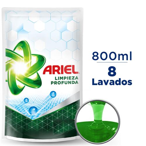 JABON LIQUIDO ARIEL LIMP PROF DP x 800ml
