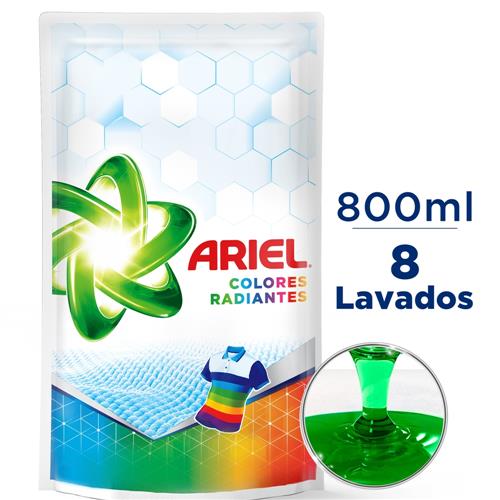 JABON LIQUIDO COLORES RADIANTES ARIEL x 800ml