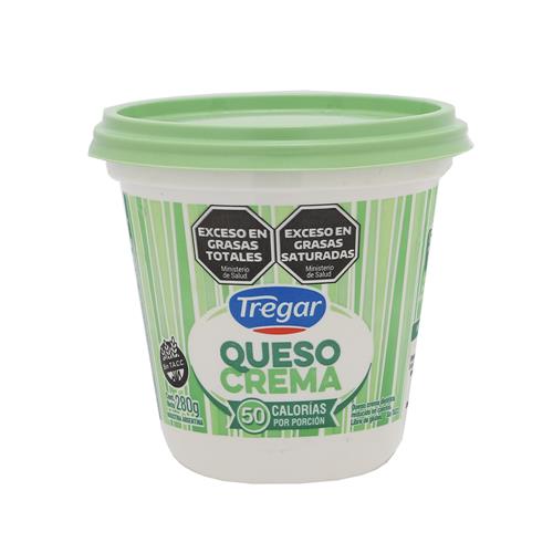 QUESO CREMA LIGH TREGAR x 280 g