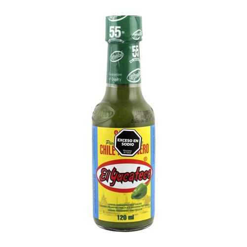 SALSA PICANTE VERDE CHILE HABANERO YUCATECO x 120g