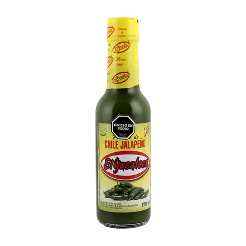 SALSA PICANTE CHILE JALAPEÑO YUCATECO x 150ml