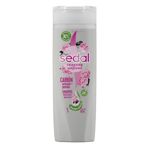 SHAMPOO CARBON + PEONIAS SEDAL x 190ml