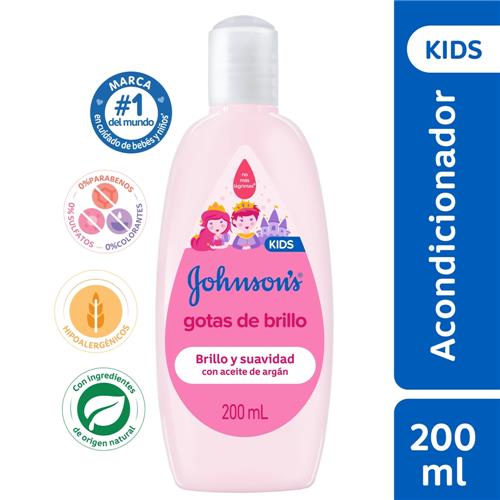 ACONDICIONADOR JOHNSONS GOTA DE BRILLO X200