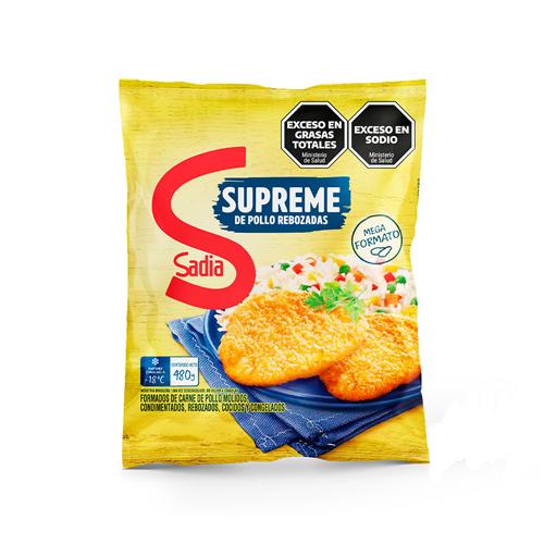 SUPREMA DE POLLO REBOZADA SADIA x 480g