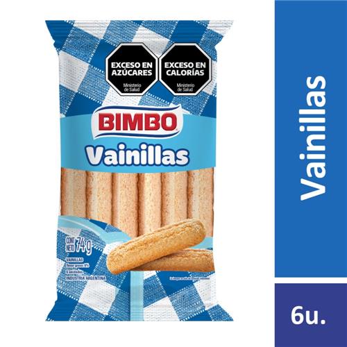 GALLETITAS VAINILLAS BIMBO x 74g