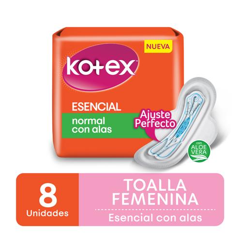 TOALLA FEMENINA ESENCIAL NOSOTRAS x8uni