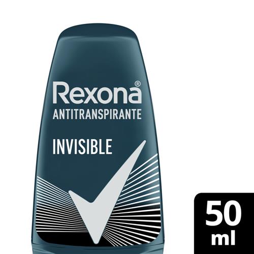 DESODORANTE MEN ROLL ON INVISIBLE REXONA x50ml