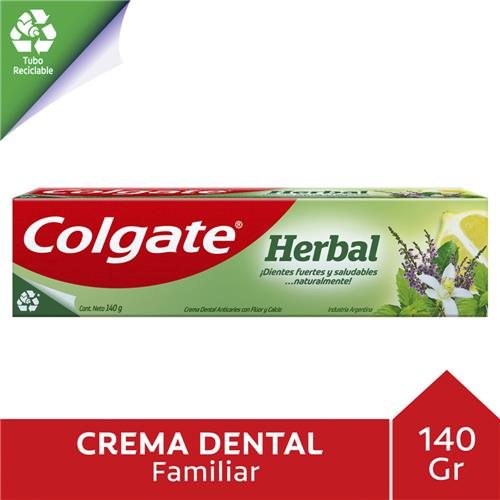CREMA DENTAL HERBAL COLGATE x 140g