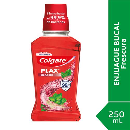 ENJUAGUE BUCAL CLASSIC PLAX COLGATE x 250ml