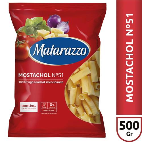 FIDEOS MOSTACHOL 51 MATARAZZO x 500gr
