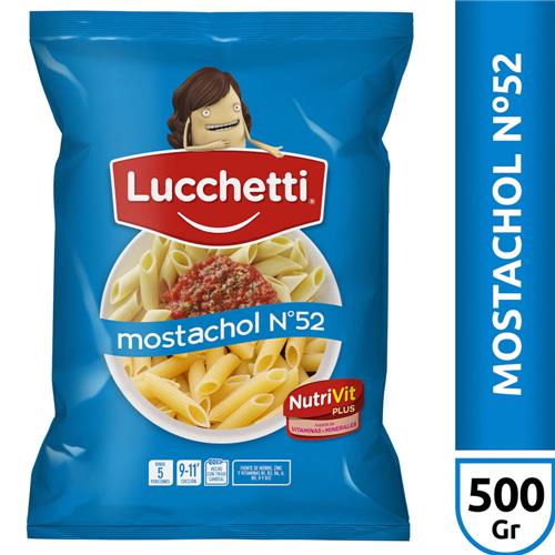 FIDEOS MOSTACHOL N 52 LUCCHETTI x 500g