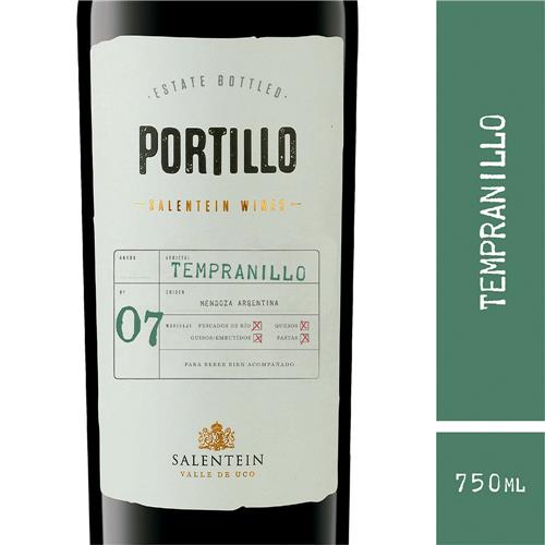 VINO TEMPRANILLO EL PORTILLO x750ml