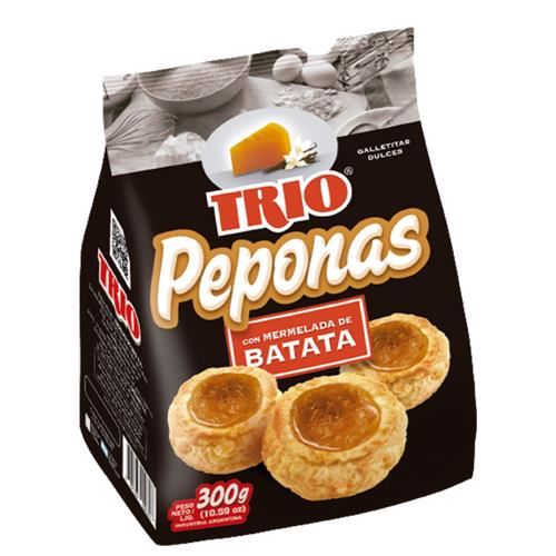 GALLETITAS TRIO PEPONAS BATATA x 300g