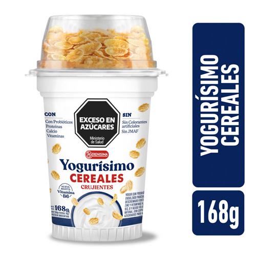 YOGURT C/CEREALES YOGURISIMO x 166g
