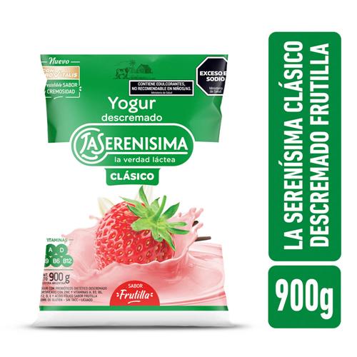 YOGUR DESC CLASICO FRUT LA SERENISIMA x 900ml