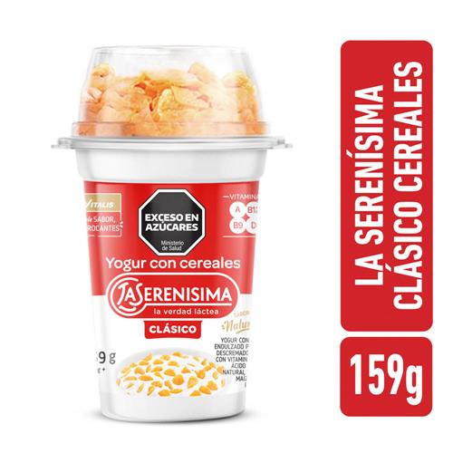 YOGUR C/ CEREAL LA SERENISIMA x 159g