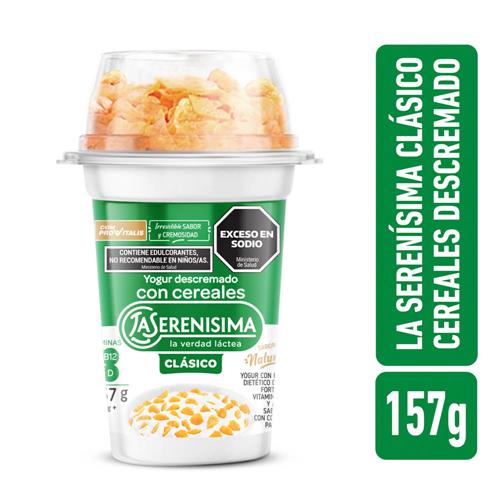 YOGUR LA SERENISIMA DESC CEREALES x 157gr