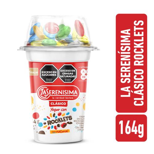 YOGUR CLASICO NAT C/ROCKLETS x 164gr