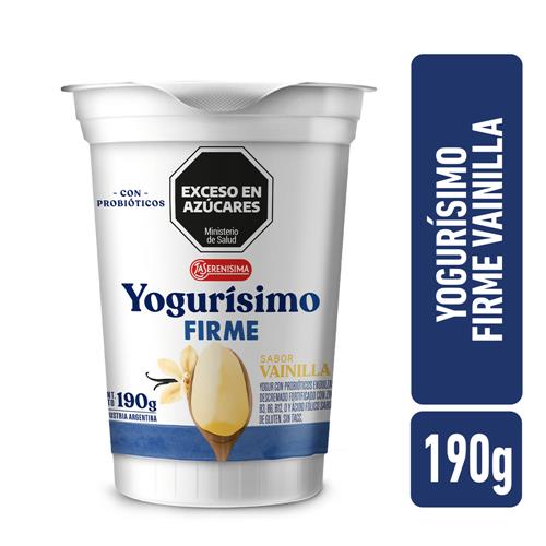 YOGURISIMO FIRME VAINILLA x 190g