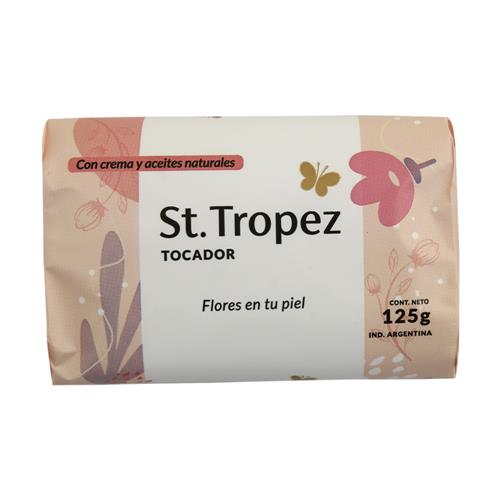 JABON TOCADOR FLORES EN TU PIEL ST TROPEZ X 125GRS