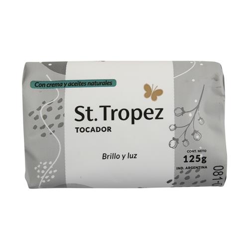 JABON TOCADOR BRILLO Y LUZ ST TROPEZ X125GRS