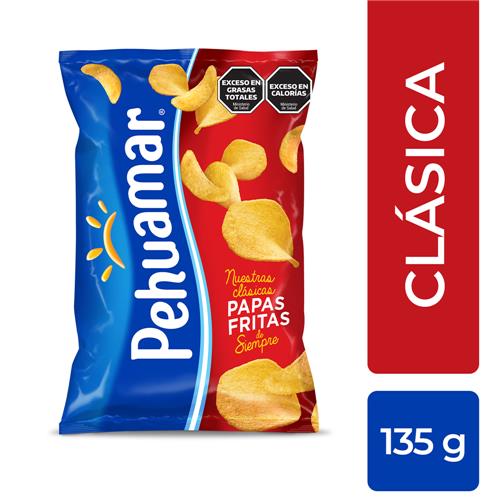 PAPAS FRITAS LISAS PEHUAMAR x 135g