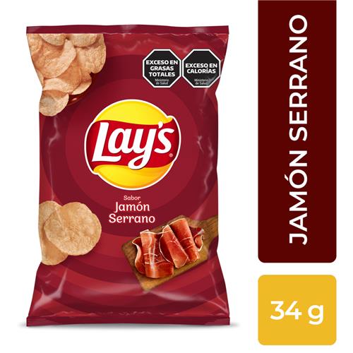 PAPAS PANCETA LAYS x 34g