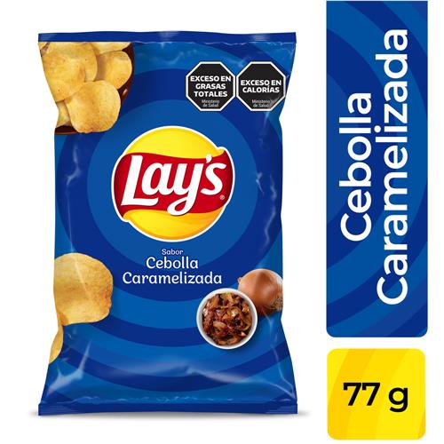 PAPAS LAYS CEBOLLA CARAMELIZADA x 85g