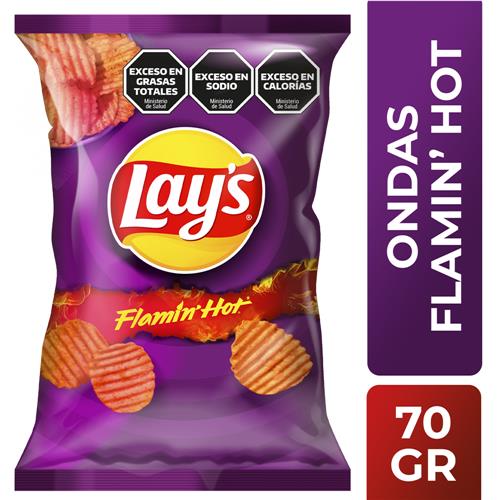 PAPAS LAYS FLAMIN HOT x 70g
