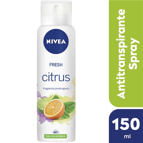 DESODORANTE SPRAY FRESH CITRUS NIVEA x 150ml