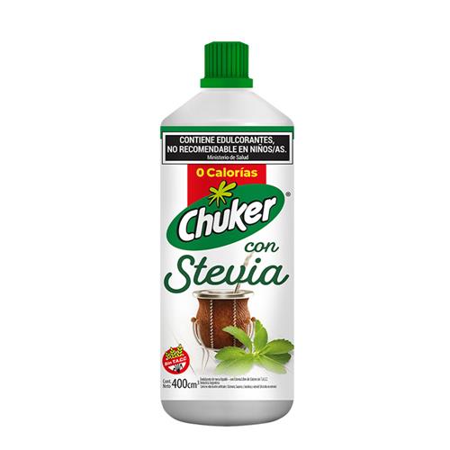 EDULCORANTE CHUKER STEVIA x 400ml