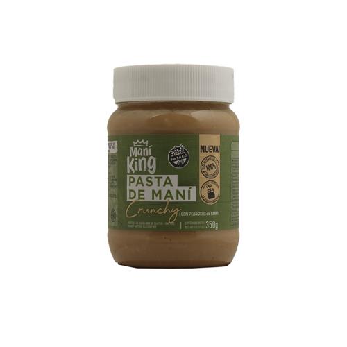 PASTA DE MANI CRUNCHY KING x 350 g