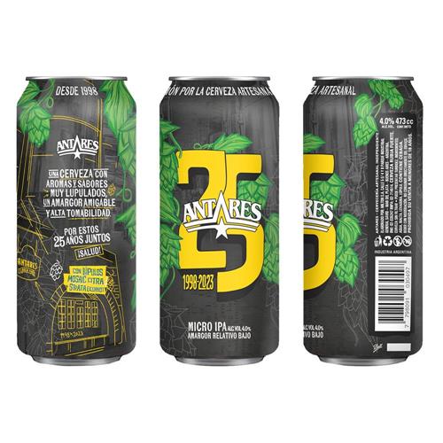 CERVEZA ANTARES MICRO IPA X473