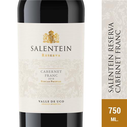 VINO RESERVA CABER FRANC SALENTEIN x 750ml