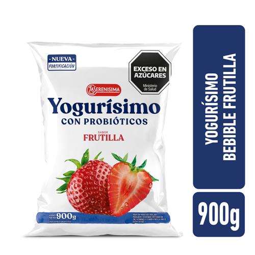YOGURISIMO FRUTILLA SACHET  X900