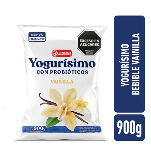 YOGURISIMO ENT C/PROBIOTICOS SACHET VAINILLA x 900ml
