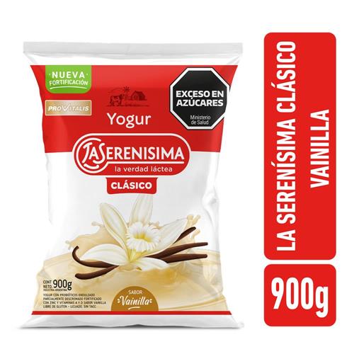 YOGUR DESC CLASICO  VAINILLA LA SERENISIMA x 900ml