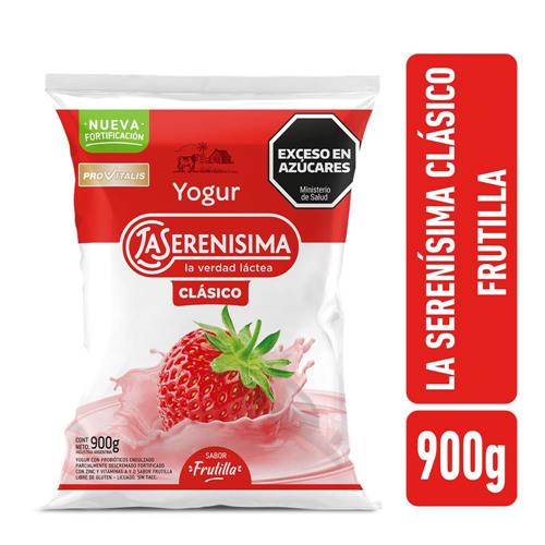 YOGUR FRUTILLA LA SERENISIMA X 900