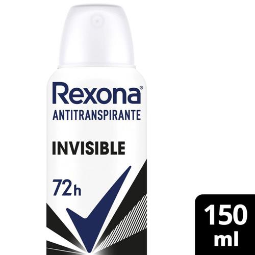 DESODORANTE AERO MUJ INVISIBLE REXONA x 150ml