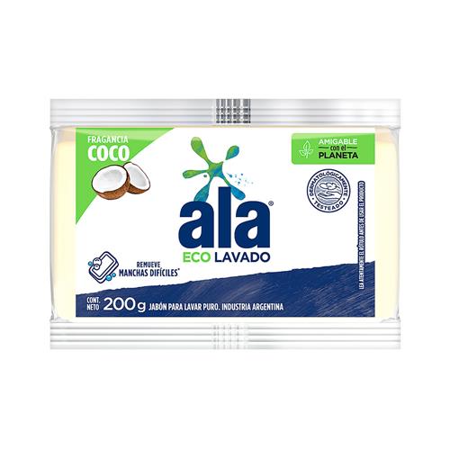 JABON EN PAN ECO LAVADO COCO ALA x 200g