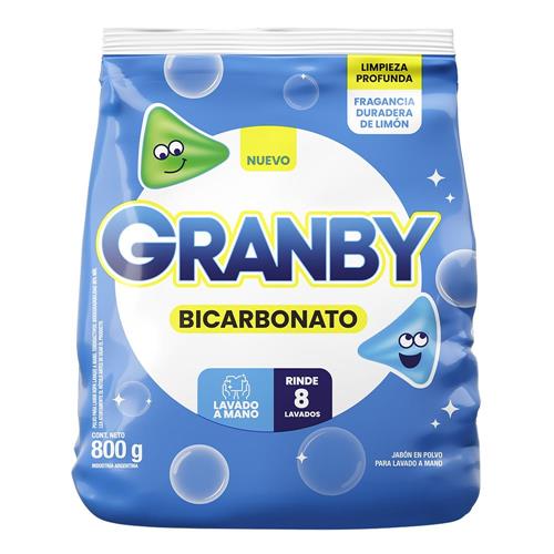 JABON EN POLVO LAV  A MANO GRANBY x 800g