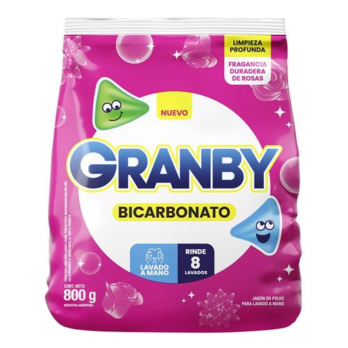 JABON EN POLVO C/ BIC LAV A MANO GRANBY x 800g