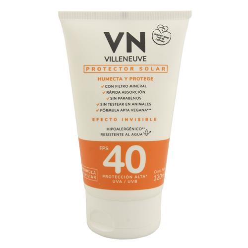 PROTECTOR SOLAR F40 VILLENEUVE x 120ml