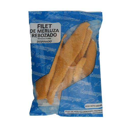 FILET MERLUZA REBOZADO CALZIA x kg