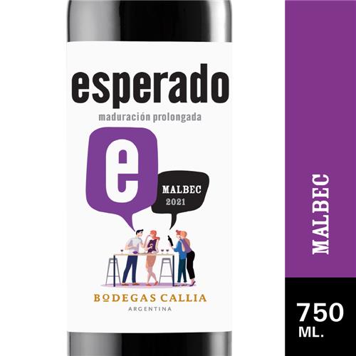 VINO ESPERADO MALBEC x 750ml