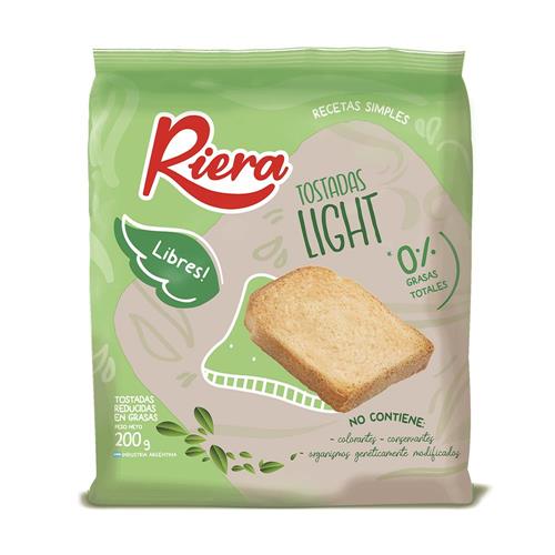 TOSTADAS RIERA LIGHT x 200g
