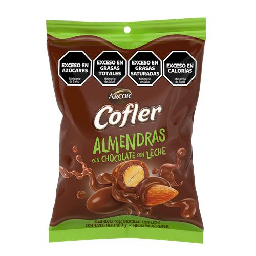 ALMENDRAS C/CHOCOLATE COFLER x 100g