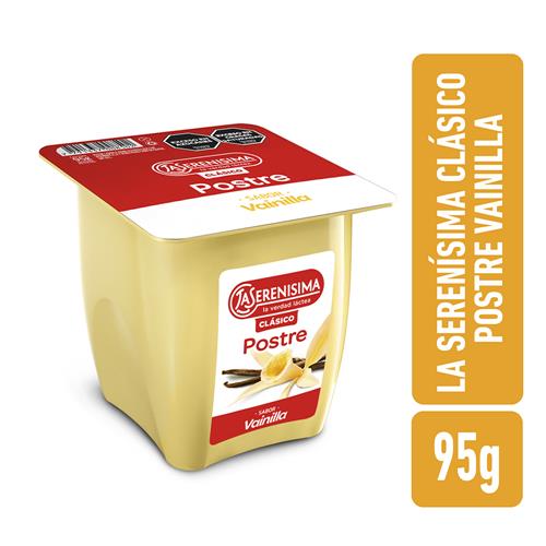POSTRE VAINILLA LA SERENISIMA x 95g